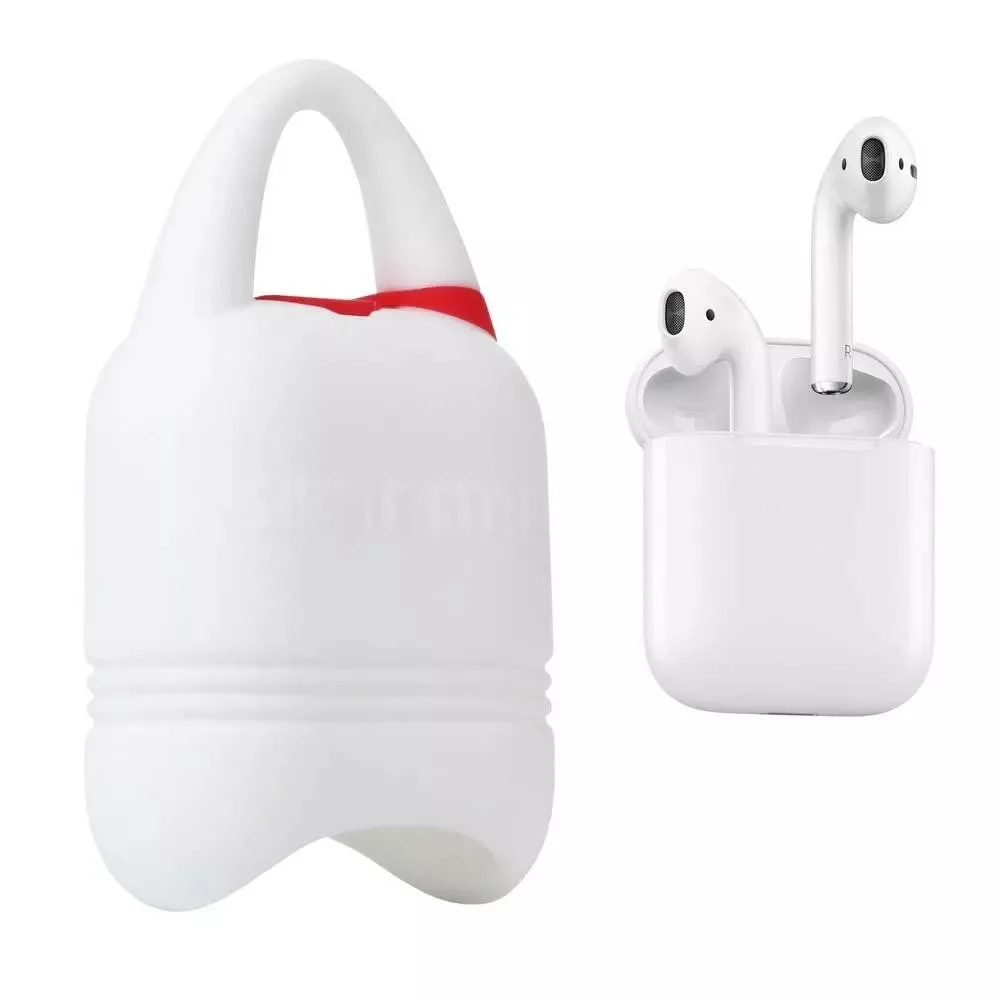 Чохол для навушників Kindon i-Smile для Apple AirPods IPH1430 White (702345)