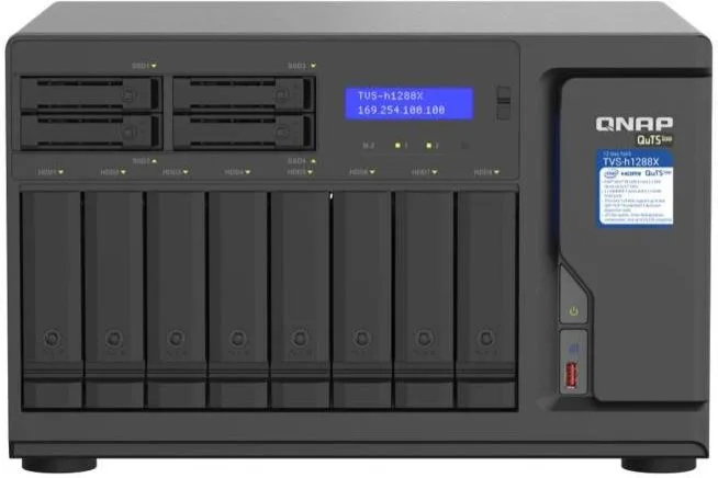 Мережеве сховище QNAP TVS-h1288X-W1250-16G (TVS-H1288X-W1250-16G)