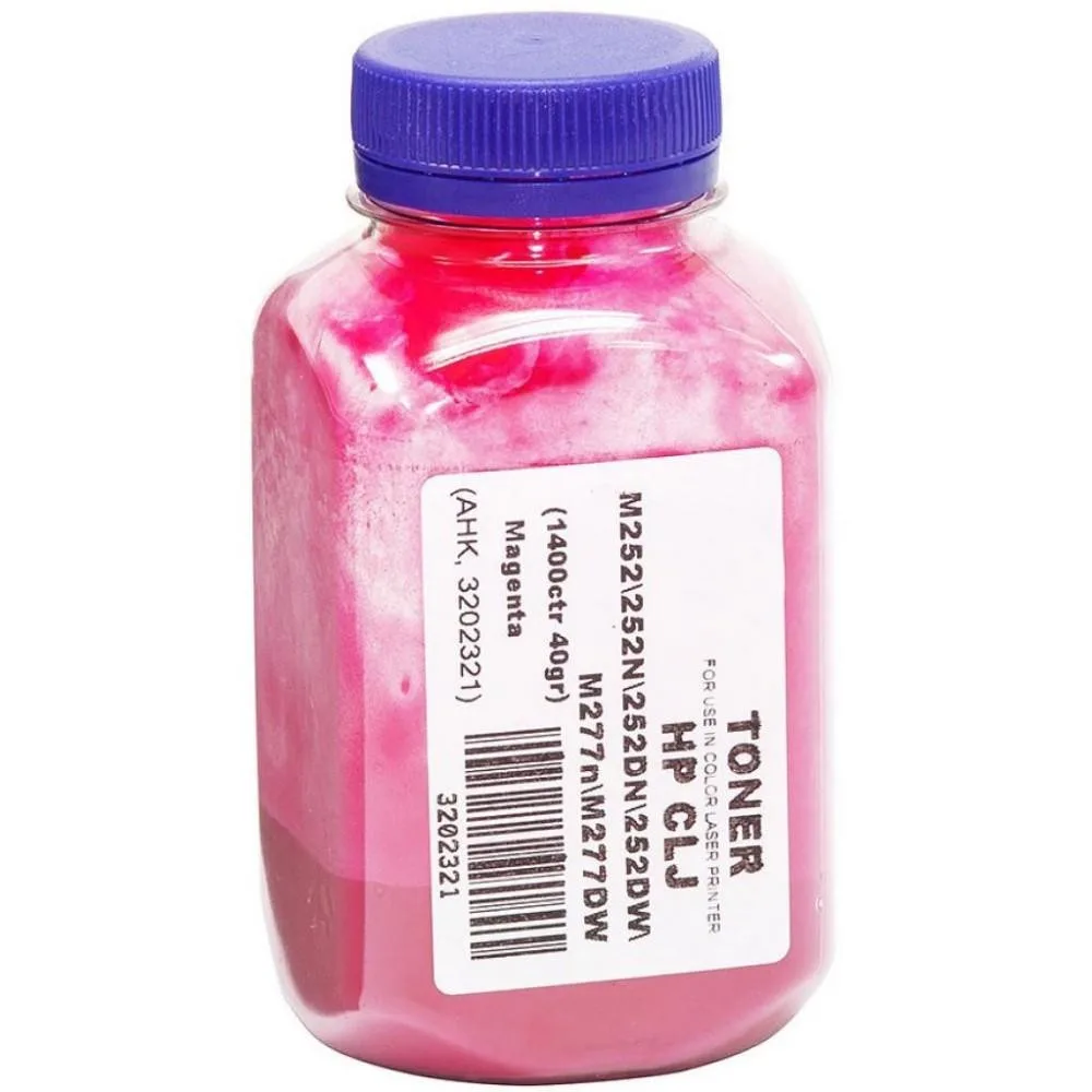 Тонер АНК для HP CLJ M252/277 бутыль 40г Magenta (3202321)