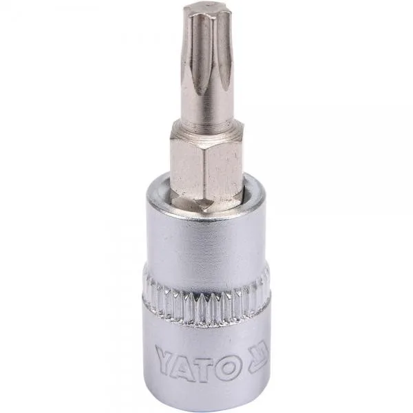Головка торцева з насадкою викрутковою TORX YATO YT-04305 1/4" Т25 x 37 мм