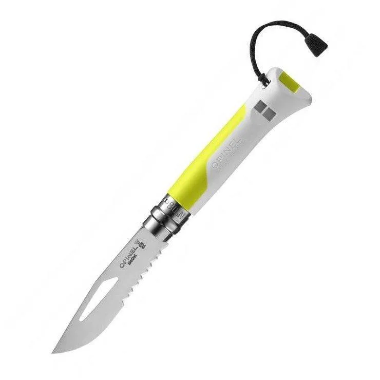 Opinel N°8 Outdoor White-Yellow (002320)