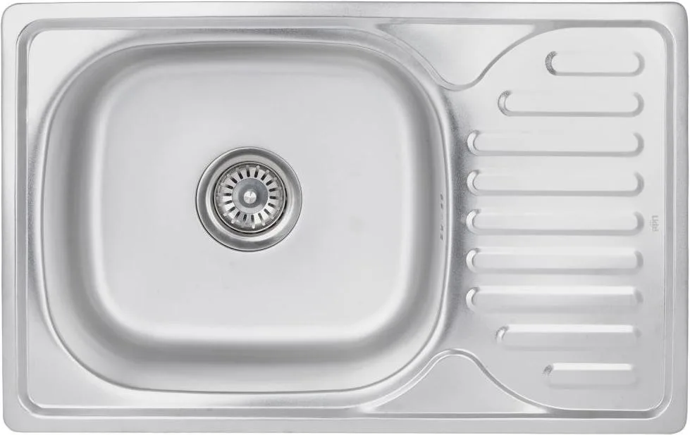 Кухонна мийка Brinex 6642 0,8 мм Satin (BRIN6642SAT08)