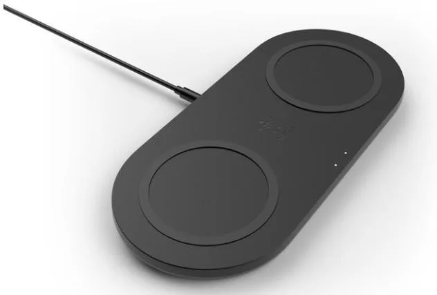 Зарядний пристрій Belkin Wireless Charging Dual Pads 10W (WIZ002vfBK)
