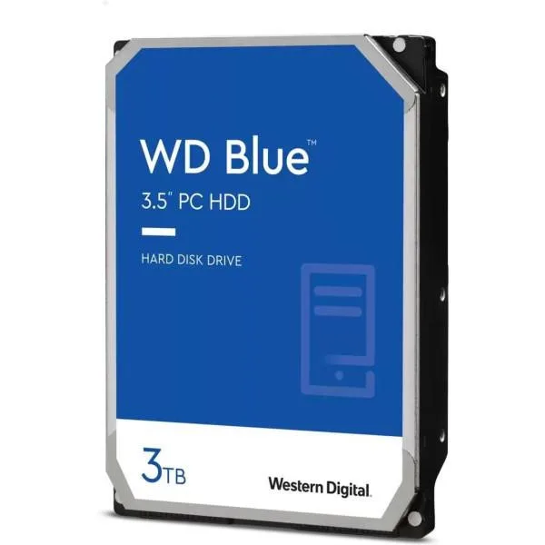 Жорсткий диск WD 3.5" SATA 3.0 3TB 5400 256MB Blue (WD30EZAZ)