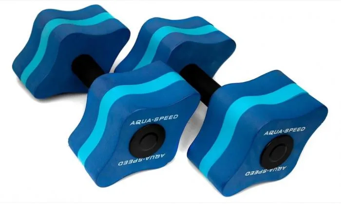 Гантелі для аквафітнесу Aqua Speed AQUAFITNESS Dumbells 5647 11x15x8см Blue (167)