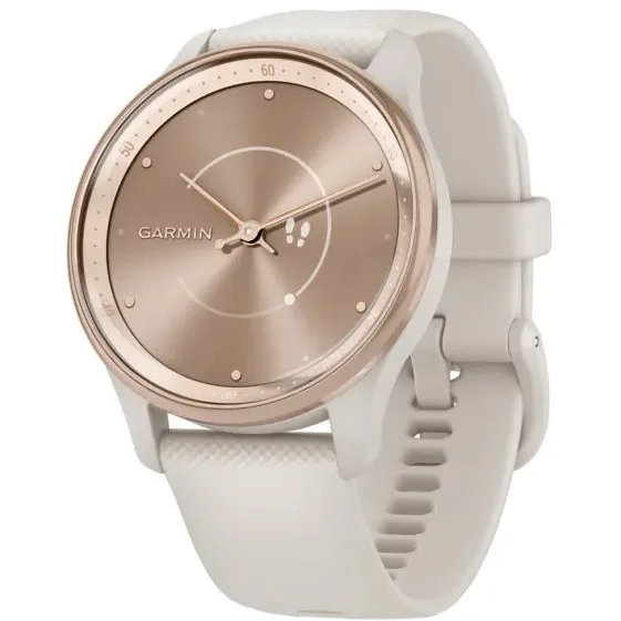 Смарт-годинник Garmin Vivomove Trend White Cream (010-02665-01) (UA)
