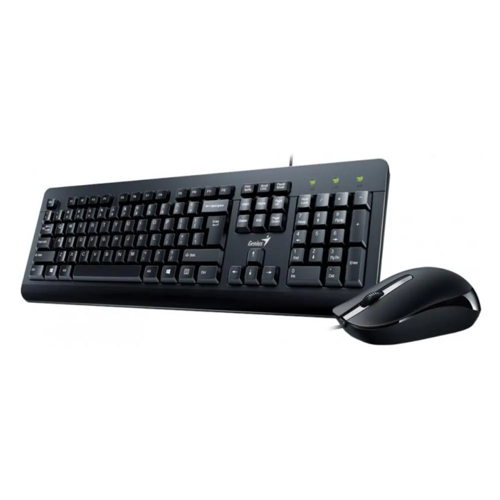 Genius KM-160 Black Ukr (31330001419)