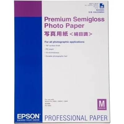 Бумага Premium Semigloss A2 Premium Simiglossy PP (25s), C13S042093