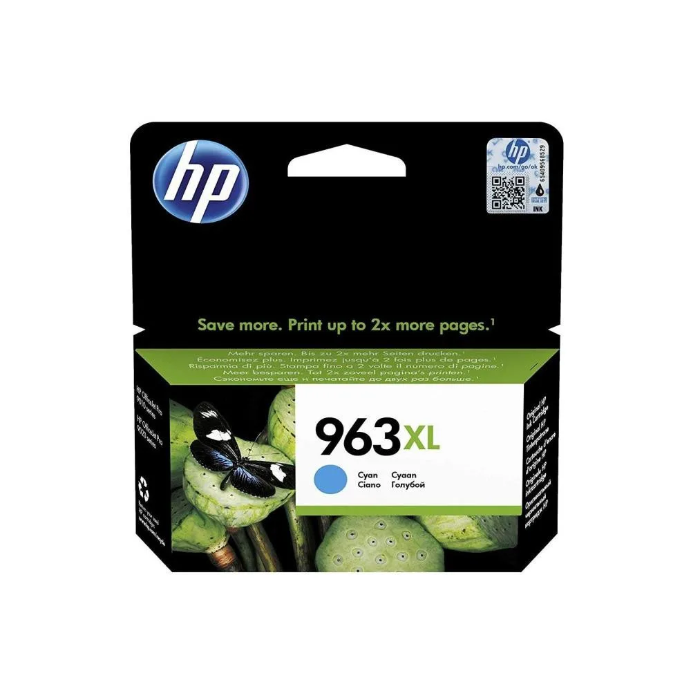 Картридж HP No.963XL High Yield HP OJ Pro 9010/9013/9020/9023 Cyan (3JA27AE)