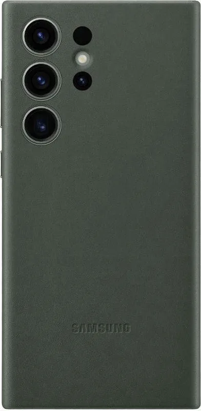 Чохол Samsung Leather Case для Samsung Galaxy S23 Ultra Green (EF-VS918LGEGRU)