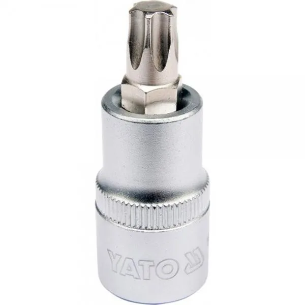 Головка торцева з насадкою викрутковою TORX YATO YT-04316 1/2" Т50 x 55 мм