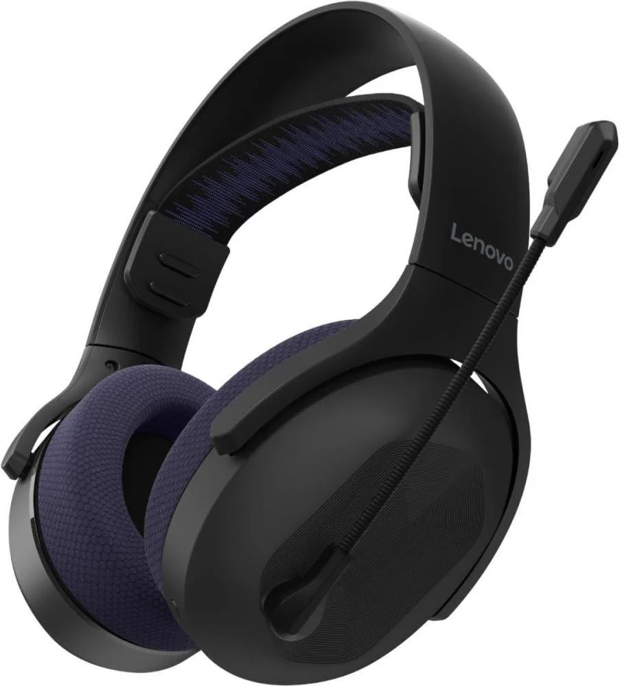 Гарнітура Lenovo Legion H410 Wireless Gaming Headset (GXD1R34013) (Black/Violet) (UA)