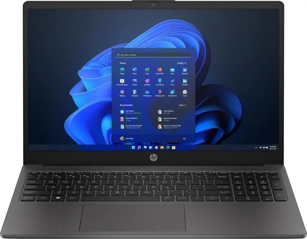 Ноутбук HP 255R-G10 15.6" FHD IPS AG, AMD R5-7535U, 16GB, F512GB, UMA, DOS, чорний (C68VLAT)