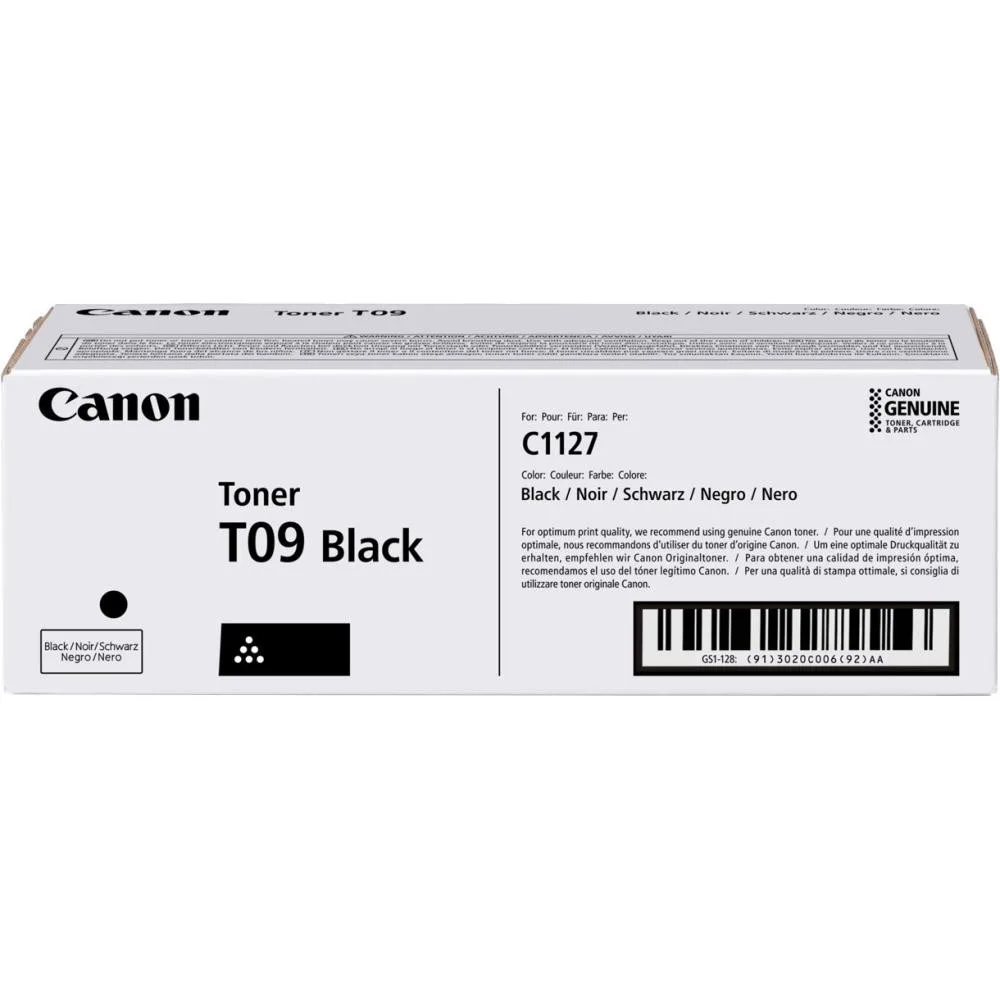 Картридж черный для iSXC1127i T09 Cartridge Black 3020C006AA