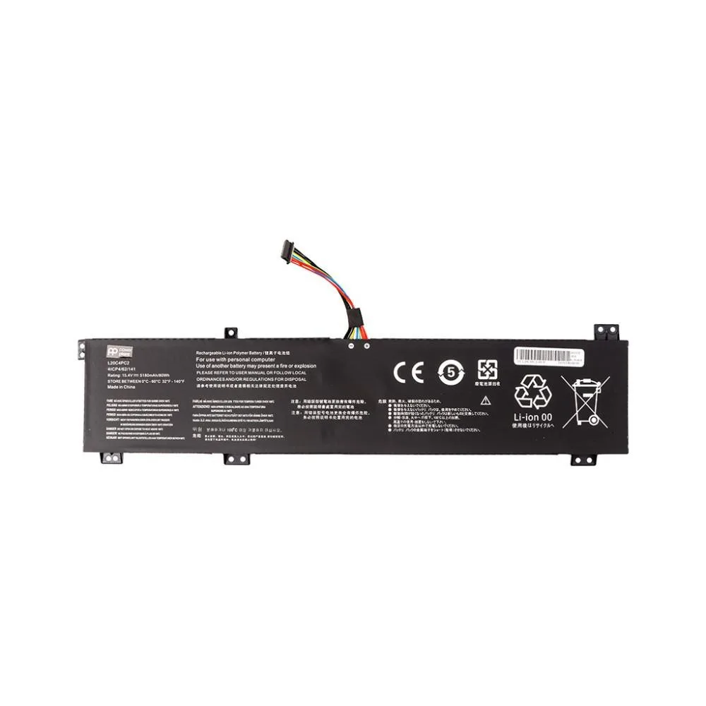 Акумулятор PowerPlant для ноутбуків LENOVO Legion 5-17ITH6 82JN Series (L20C4PC2) 15.36V 5210mAh