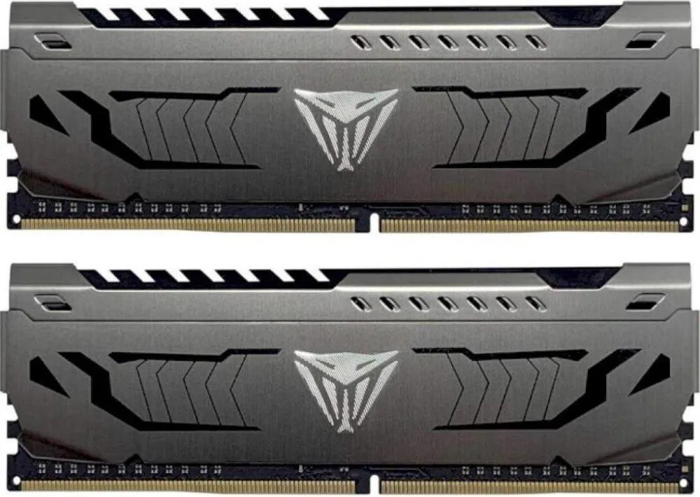 Модуль пам'яті DDR4 2x8GB/3600 Patriot Viper Steel Gray (PVS416G360C7K)