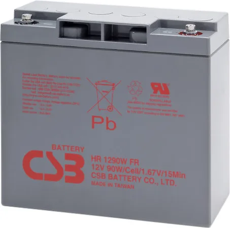 CSB HR1290W, 12V 18Ah, Q4 (HR1290WB1B)