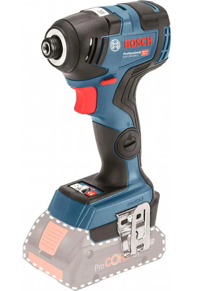 Акумуляторний ударний гайковерт Bosch GDR 18V-200 C GDX 18V-200 C Professional Solo (06019G4104)