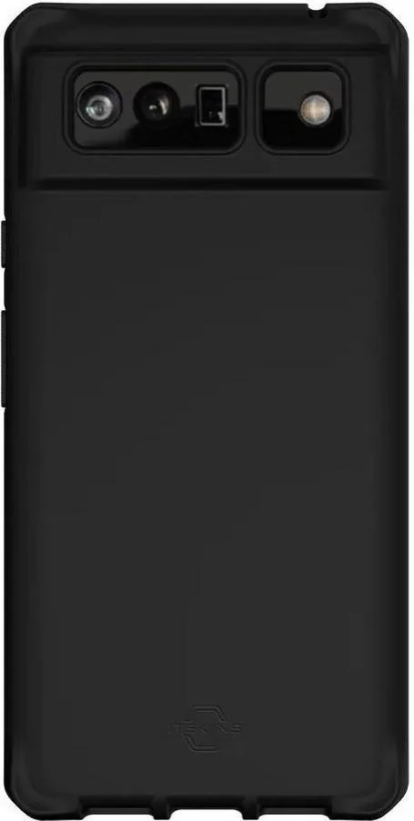 Чохол ItSkins Hybrid Silk Google Pixel 6 Black (GGP6-HBURN-BLCK)