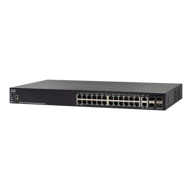 Комутатор Cisco SG550X-24MPP 24-Port Gigabit PoE Stackable Managed Switch (SG550X-24MPP-K9-EU)