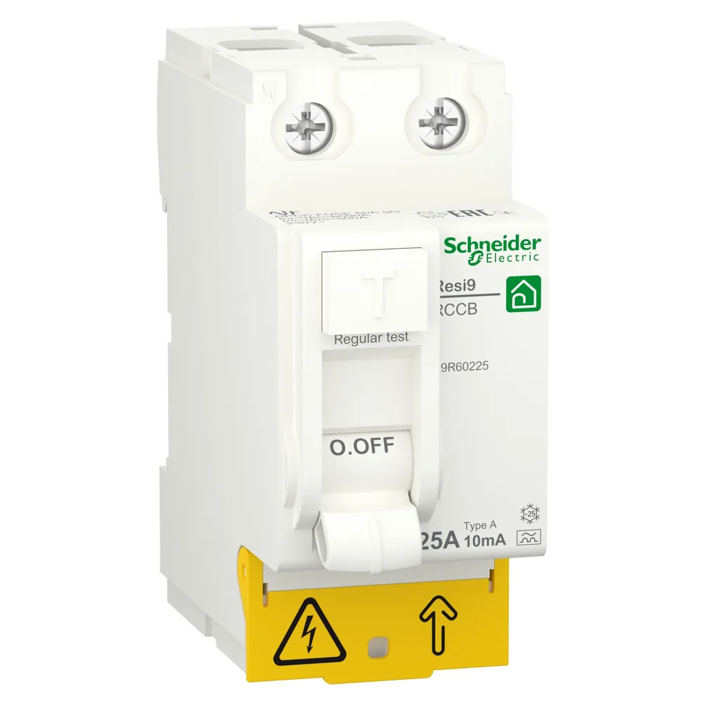 Schneider Electric RESI9 2P 25A 10mA А (R9R60225)
