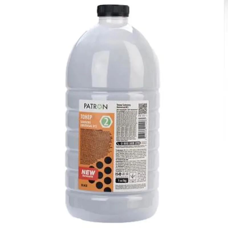 Тонер Samsung Универсальный №2 ML-1210/1440/1510/1710, SCX-4520/4720, Xerox 3120/3121, 1 кг, Patron (PN-SU2-1) (155976)