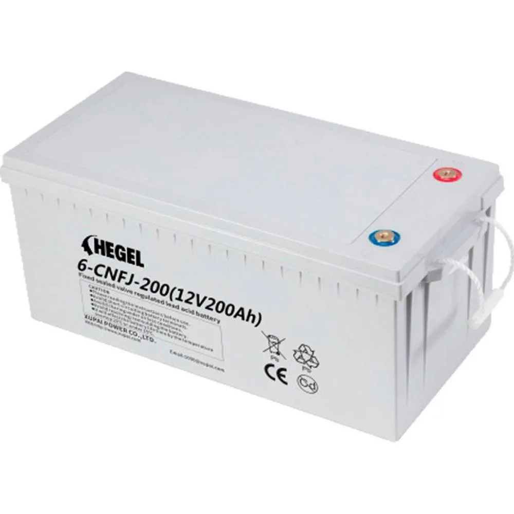 HEGEL 6-CNFJ-200 GEL 200-12 12V 200Ah (522 x 238 x 223mm)