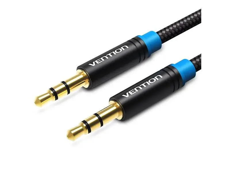 Vention Audio 3.5 mm M - 3.5 mm M, 1 m, Black (P350AC100-B-M)
