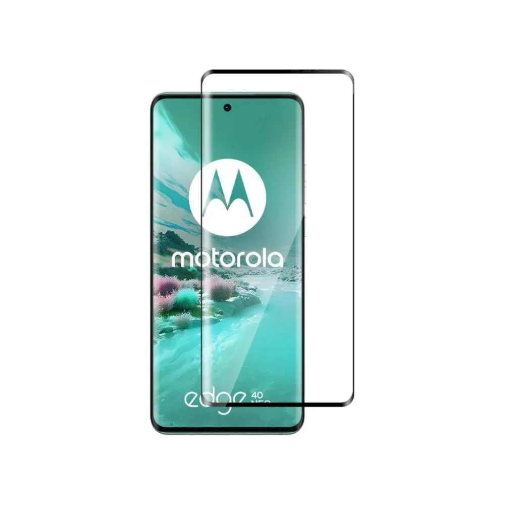 Захисне скло 3D Full glue PowerPlant для Motorola Edge 40 Neo (GL603821)