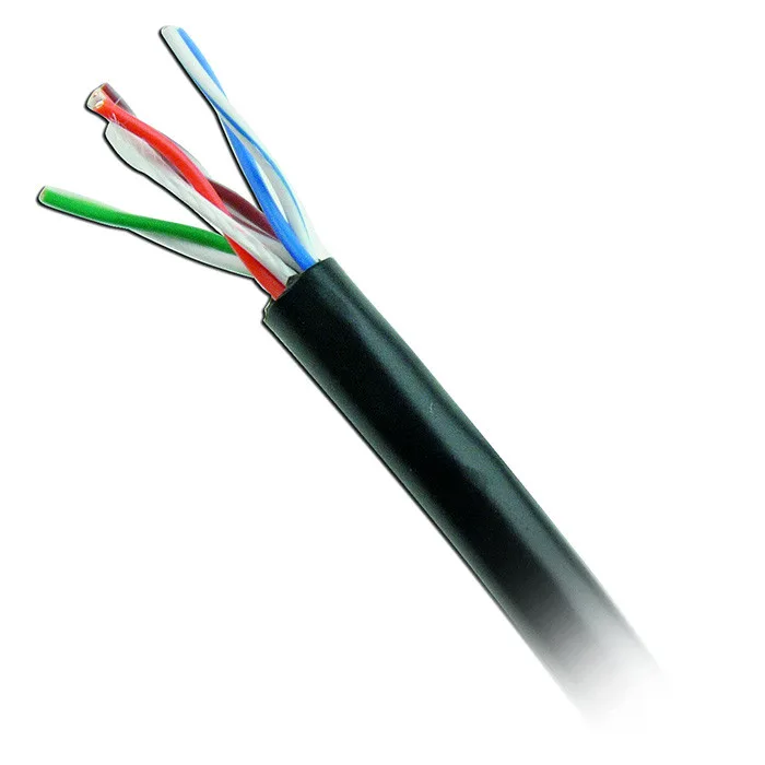 Ritar КНП 4x2x0.50 CCA (UTP-cat.5Е), black, 100 м (07764)