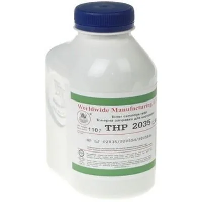 Тонер WWM THP2035 для HP LJ P2035/2055 бутыль 110г Black (TB94-1)