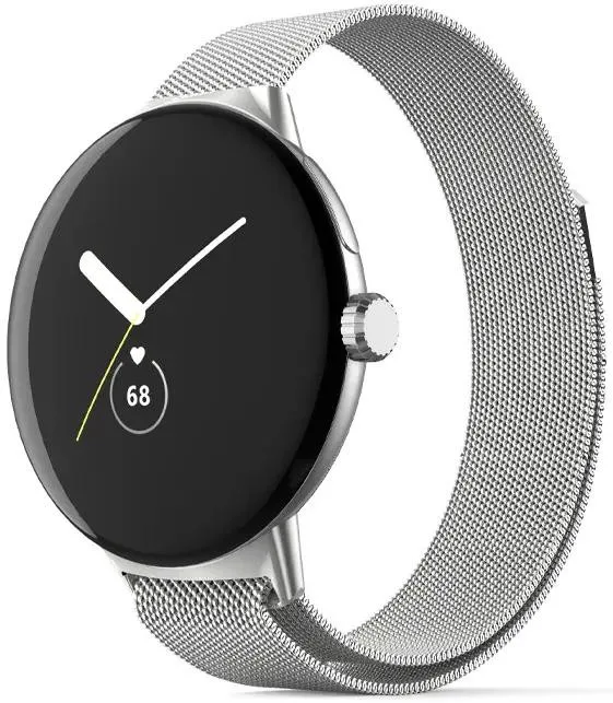 Ремінець ArmorStandart Milanese Magnetic Band для Google Pixel Watch / Watch 2 Silver (ARM75448)