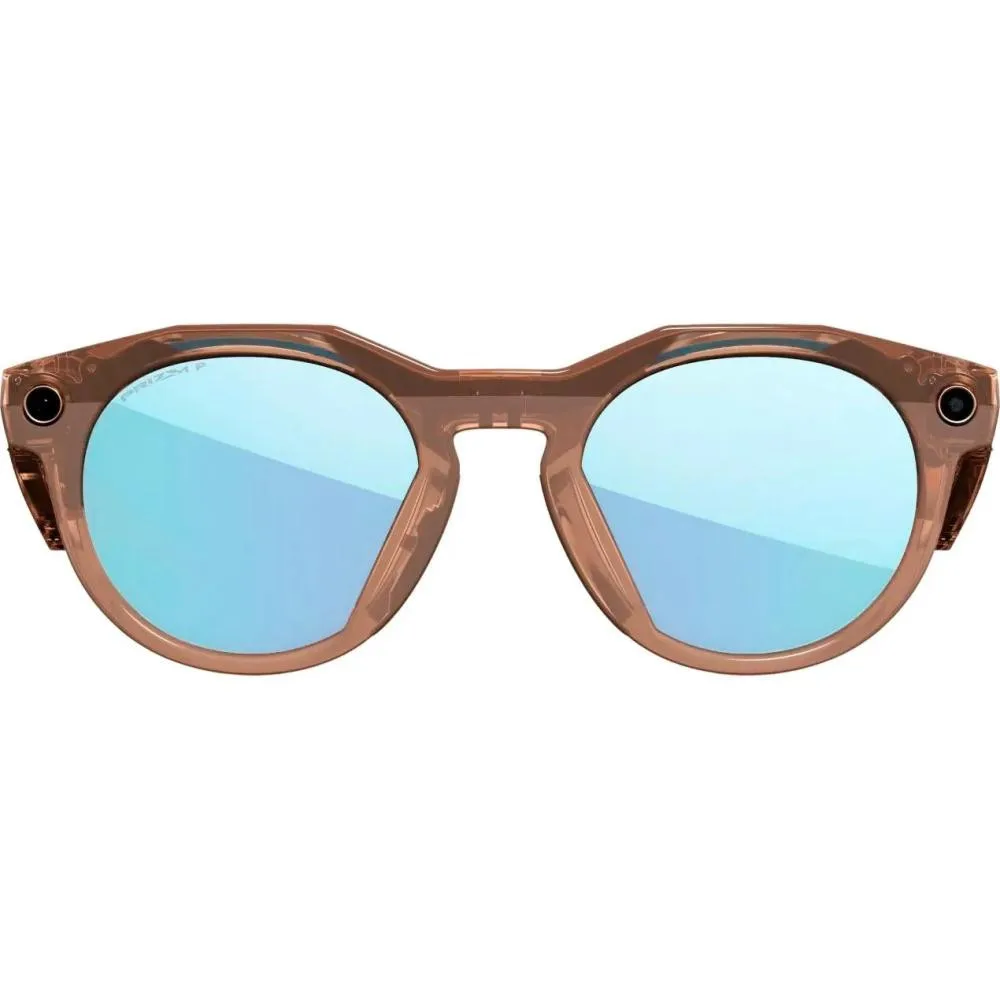 Смарт-окуляри Oakley Meta HSTN Brown Smoke Lens color Deep Water Polarized (OW8002-0651)