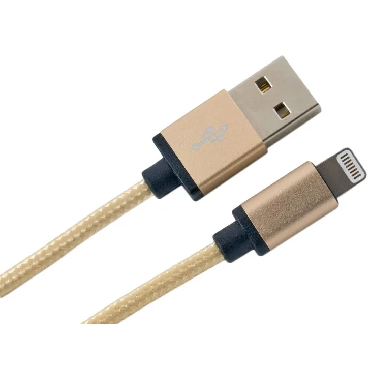 Дата кабель USB 2.0 AM to Lightning 1.0m Extradigital (KBA1661)