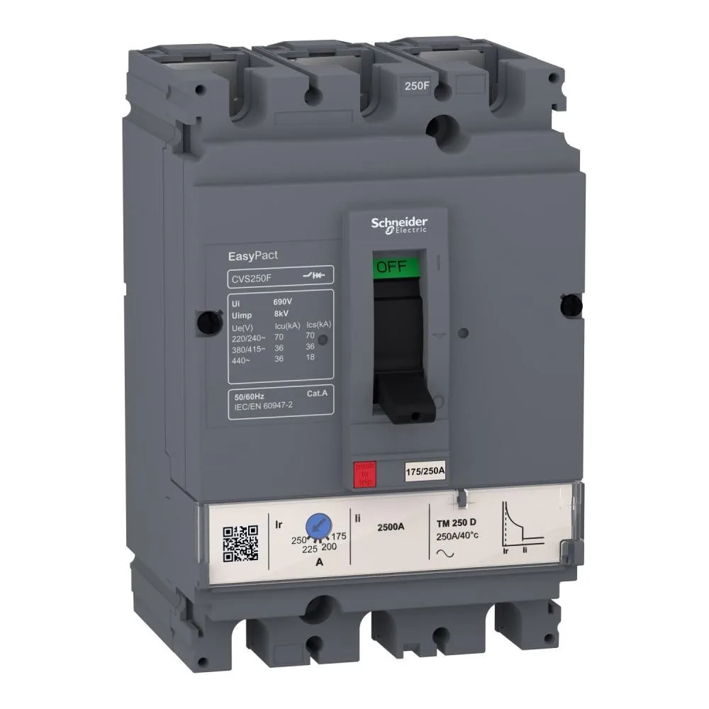 Schneider Electric EasyPact CVS160F TM160D 3P3D (LV516333)
