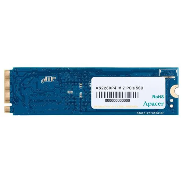 Накопичувач SSD Apacer AS2280P4 256GB NVMe PCIe 3.0 (AP256GAS2280P4-1)