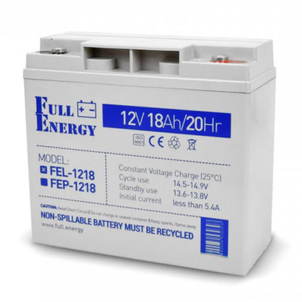 Full Energy FEL-1218 12V 18AH