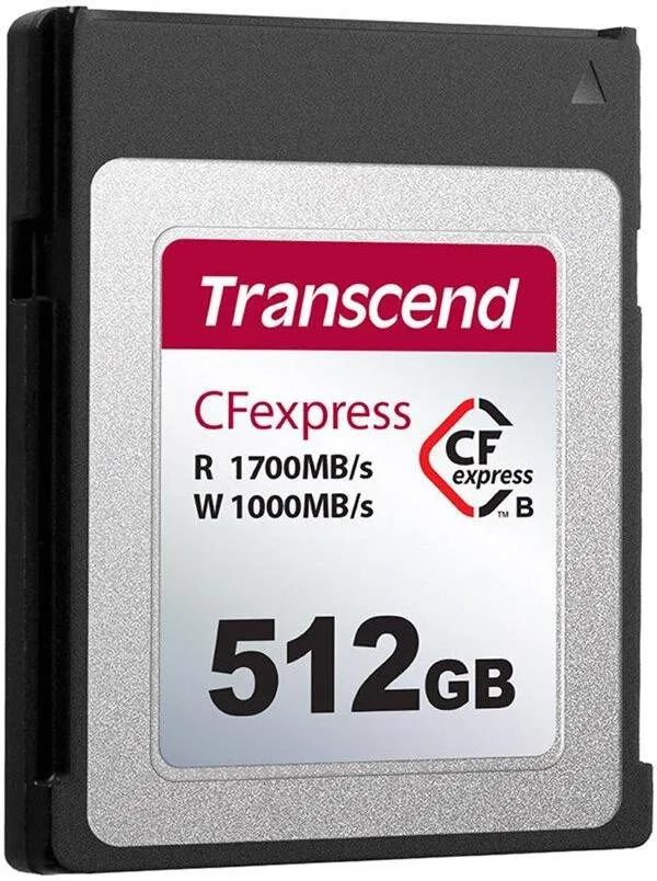 Карта пам'яті Transcend CFexpress 512GB Type B R1700/W1100MB/s (TS512GCFE820)