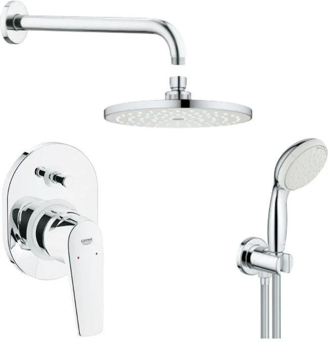 Душова система прихованого монтажу зі змішувачем Grohe BauFlow UA2904500A