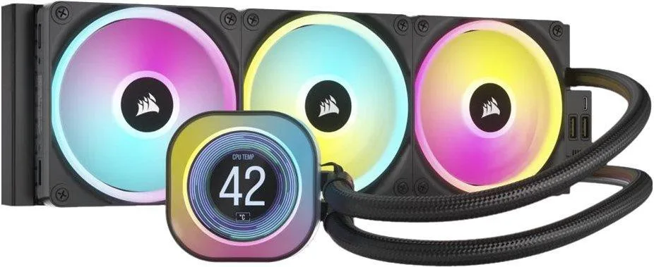 Водяне охолодження Corsair iCUE LINK H150i LCD (CW-9061008-WW)
