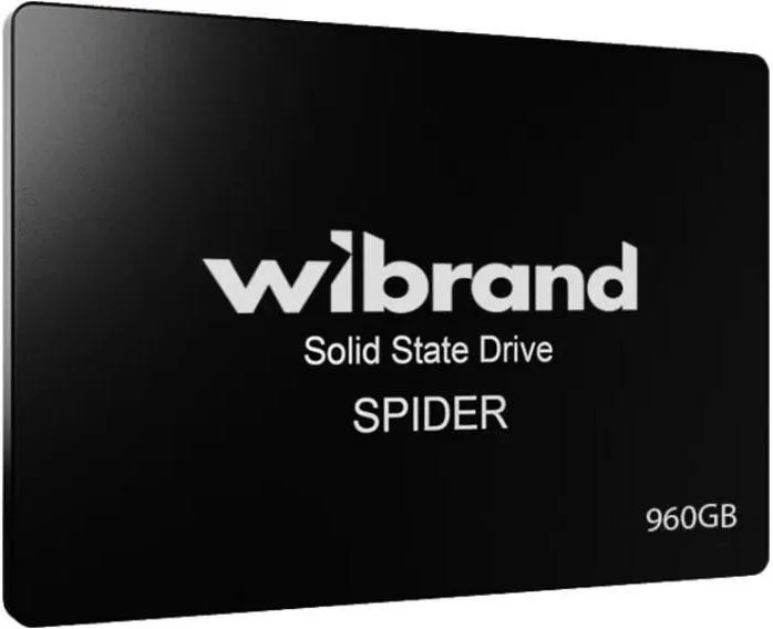 Накопичувач SSD Wibrand Spider 960GB 2.5" 7mm SATAIII Standard (WI2.5SSD/SP960GBST)