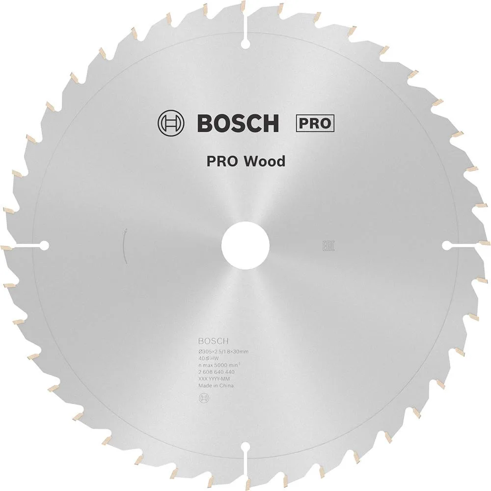Пильний диск Bosch Optiline Wood 305 мм 40 зуб. (2608640440)