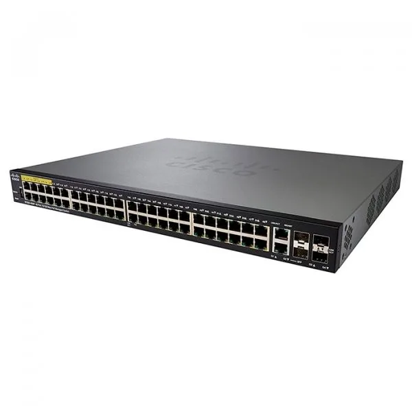 Комутатор Cisco SF350-48P 48-port 10/100 POE Managed Switch (SF350-48P-K9-EU)