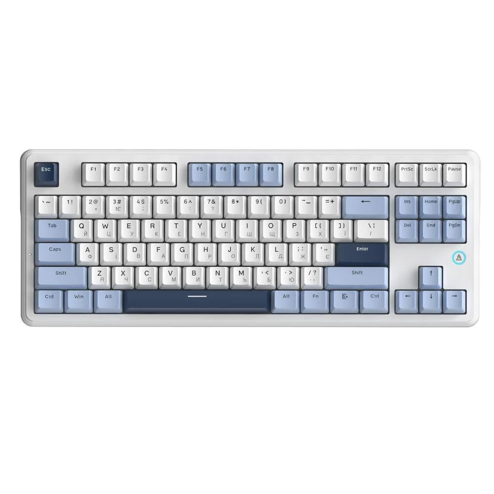 Клавіатура Ajazz AK870 V2 RGB Flying Fish Switch (AK870-V2-FF-BWB)