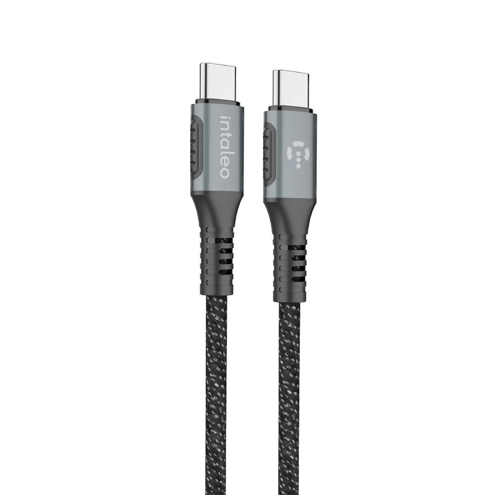 Intaleo CBGPD60WTT1 USB Type-C-USB Type-C 1.2м Grey (1283126518096)