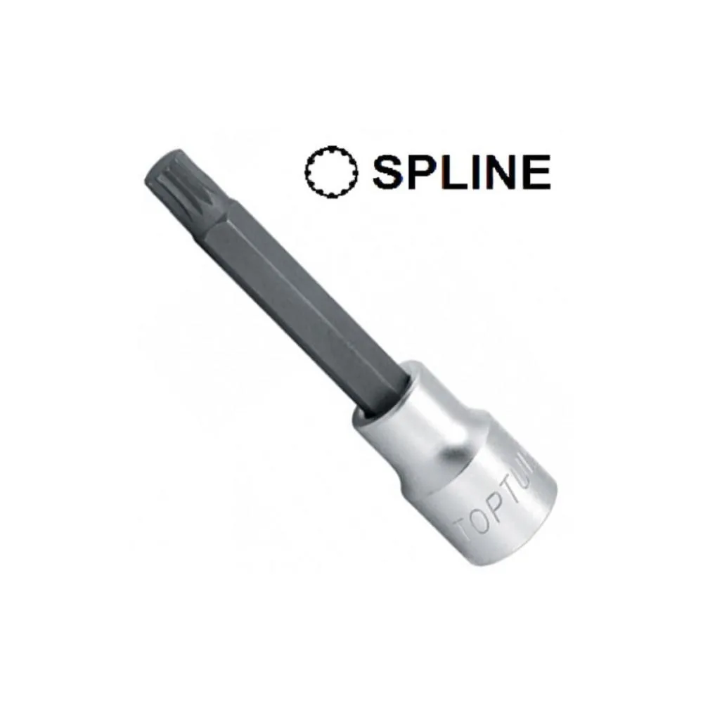 Насадка TOPTUL SPLINE M14 L 100 мм 1/2" BCJD1614