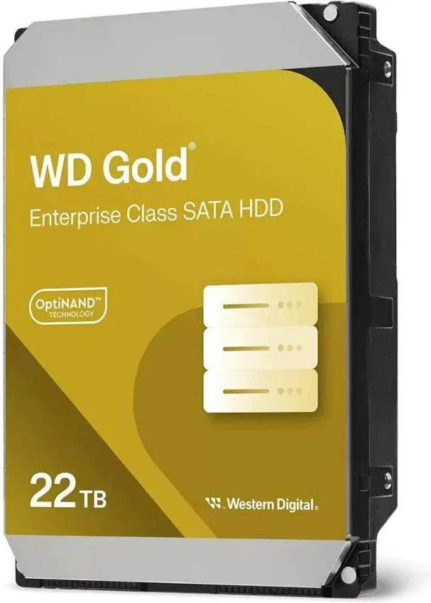 Жорсткий диск Western Digital WD Gold 22TB (WD221KRYZ)