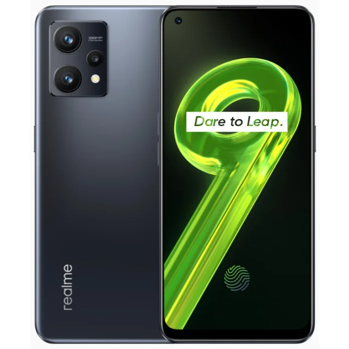Смартфон realme 9 6/128GB Meteor Black (DE-101391)