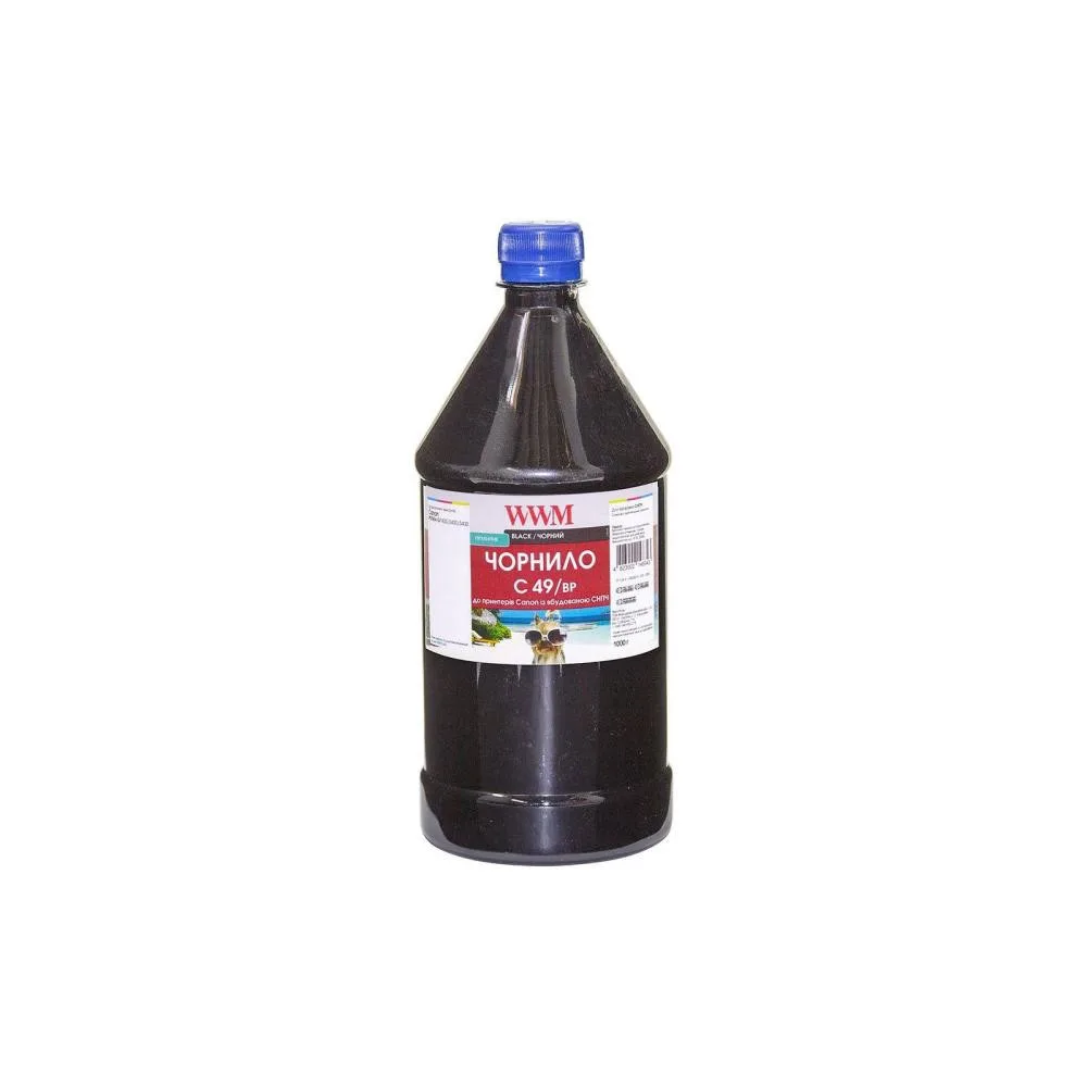 Чорнило Premium Quality Canon GI-490Bk 135мл Black (70264919)