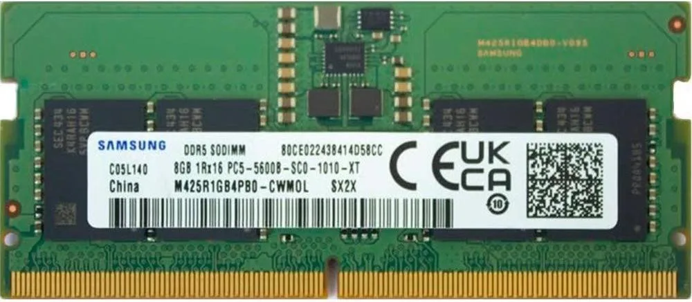 Модуль пам’яті Samsung SODIMM 8GB (1x8) DDR5 5600 MHz (M425R1GB4PB0-CWM)